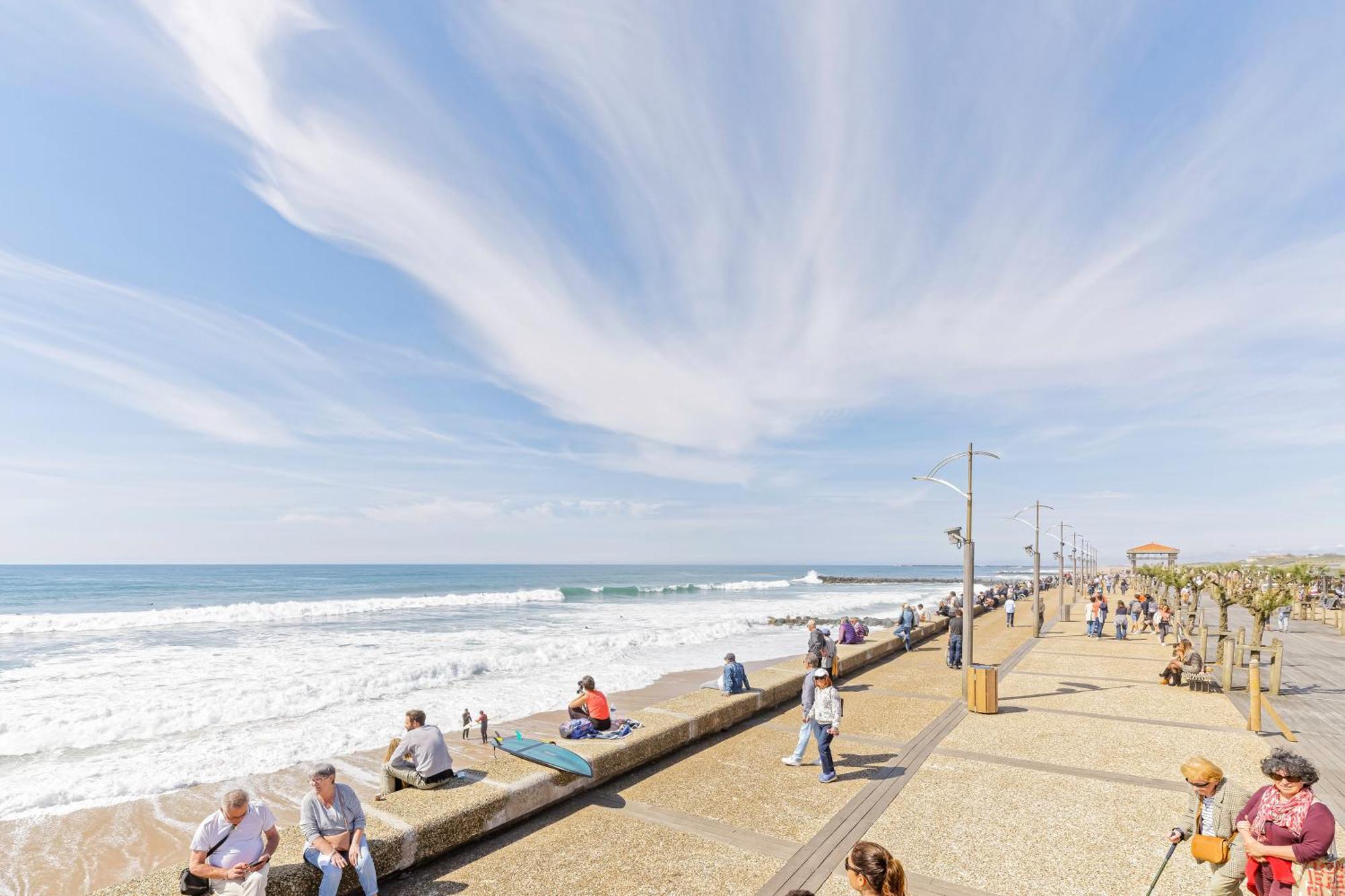 Golden Sand Anglet Biarritz - Front De Mer - Parking Privatif Gratuit Exteriér fotografie