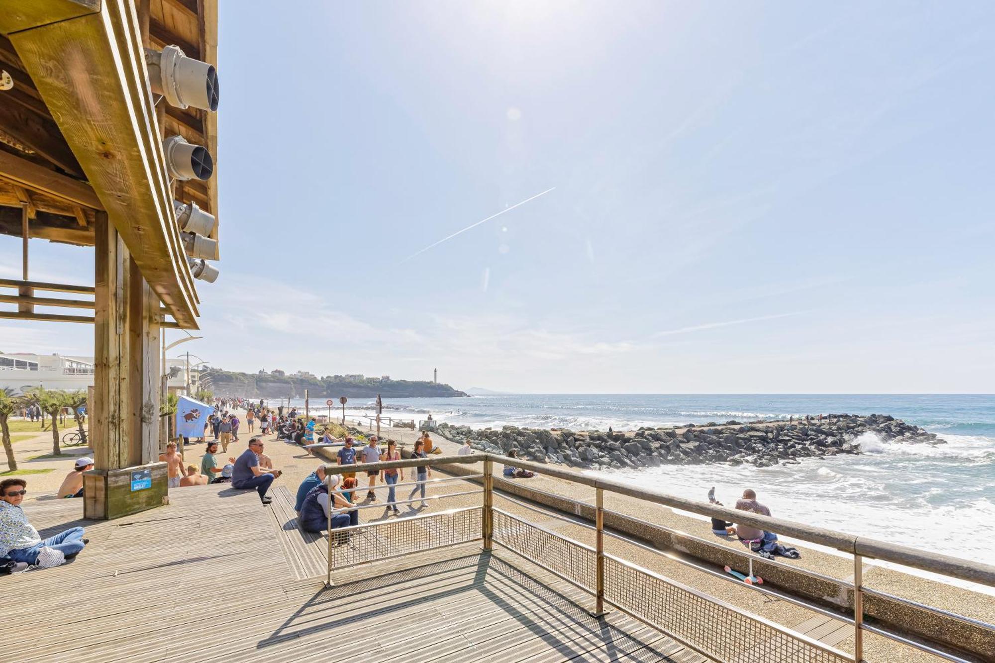 Golden Sand Anglet Biarritz - Front De Mer - Parking Privatif Gratuit Exteriér fotografie