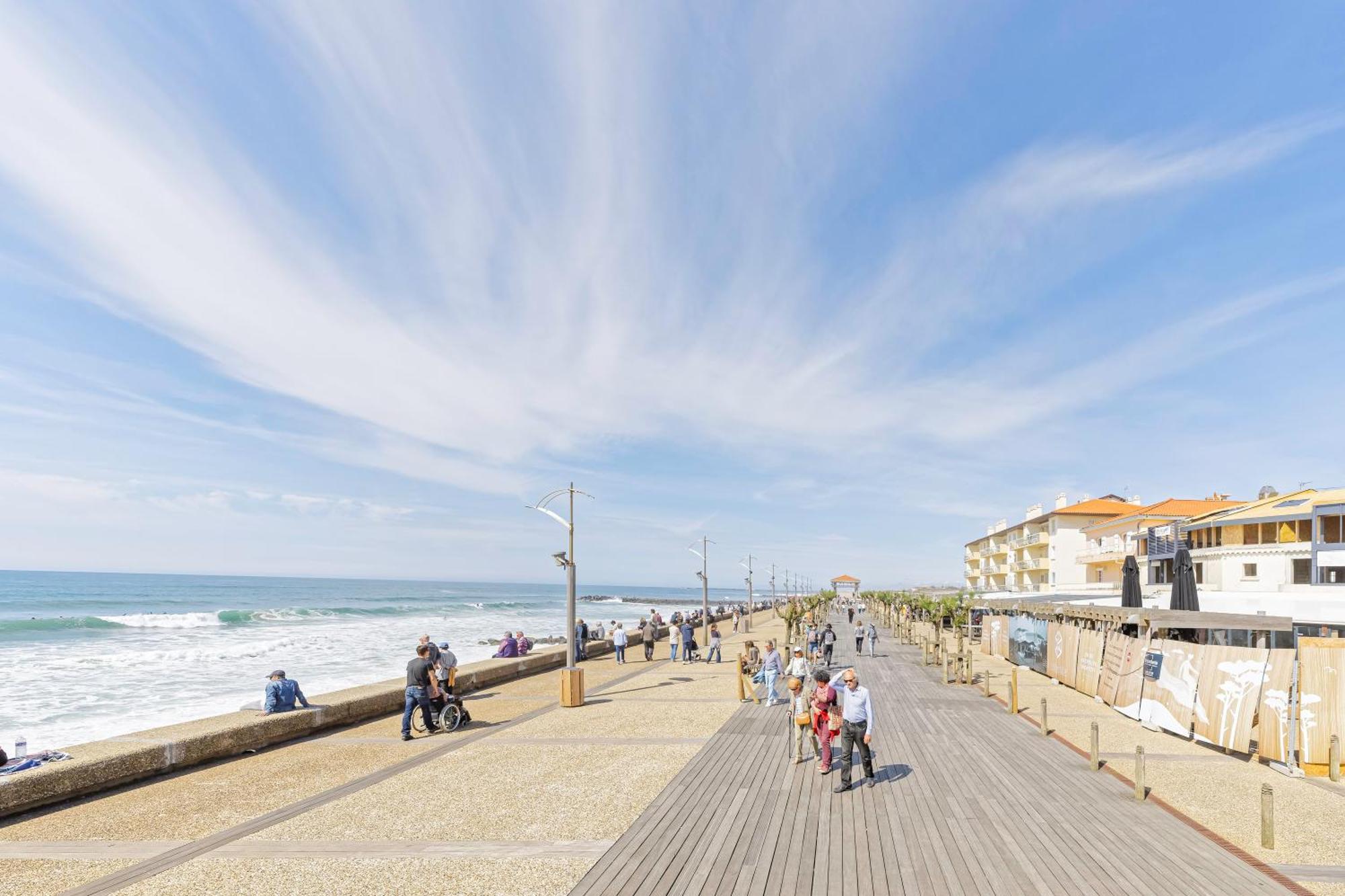 Golden Sand Anglet Biarritz - Front De Mer - Parking Privatif Gratuit Exteriér fotografie